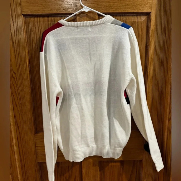 Vintage 80s Aureus V-Neck Sweater - Picture 3 of 3